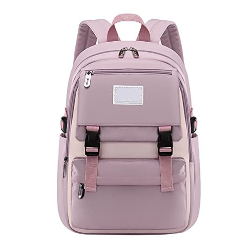 Schulrucksack Schultaschen für Mädchen Teenager, Casual Canvas Rucksack Damen Freizeitrucksack Daypacks Backpack für Mädchen Jungen Teenager Laptop Rucksack Outdoor Reisetasche von Surakey