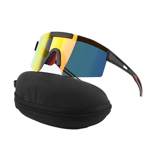 Sportbrille-Sonnenbrille Herren-Damen-Fahrradbrille-Sunglasses men Polarisiert UV400 Damen Ski Sonnenbrille Schnelle Brille Rave Radfahren Fahrrad Angeln Enthält 31 Farben von Surplex