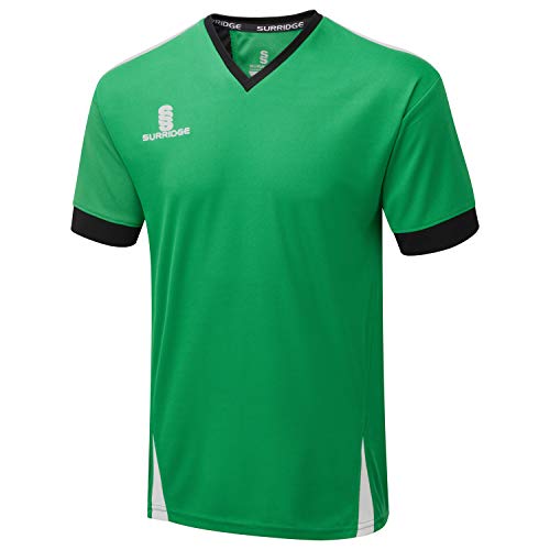 Surridge Sports Herren Blade Training Hemd, Smaragdgrün/Schwarz/Weiß, Größe S von Surridge Sports