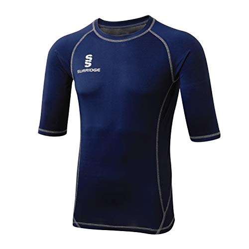 Surridge Sports Herren Premier Long Sleeve Sug, Navy, XL von Surridge Sports