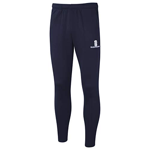 Surridge Sports Herren Tek Skinny Training Pants, Navy, Size 2X-Large von Surridge Sports