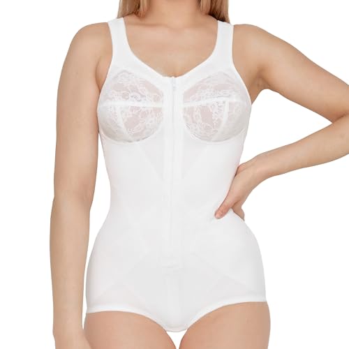 Susa Hosenkorselett ohne Bügel Classics I Korselett Damen I Shapewear Damen stark formend I Mieder, Body mit Shaping Effekt I Formt Taille, Bauch & Po von Susa