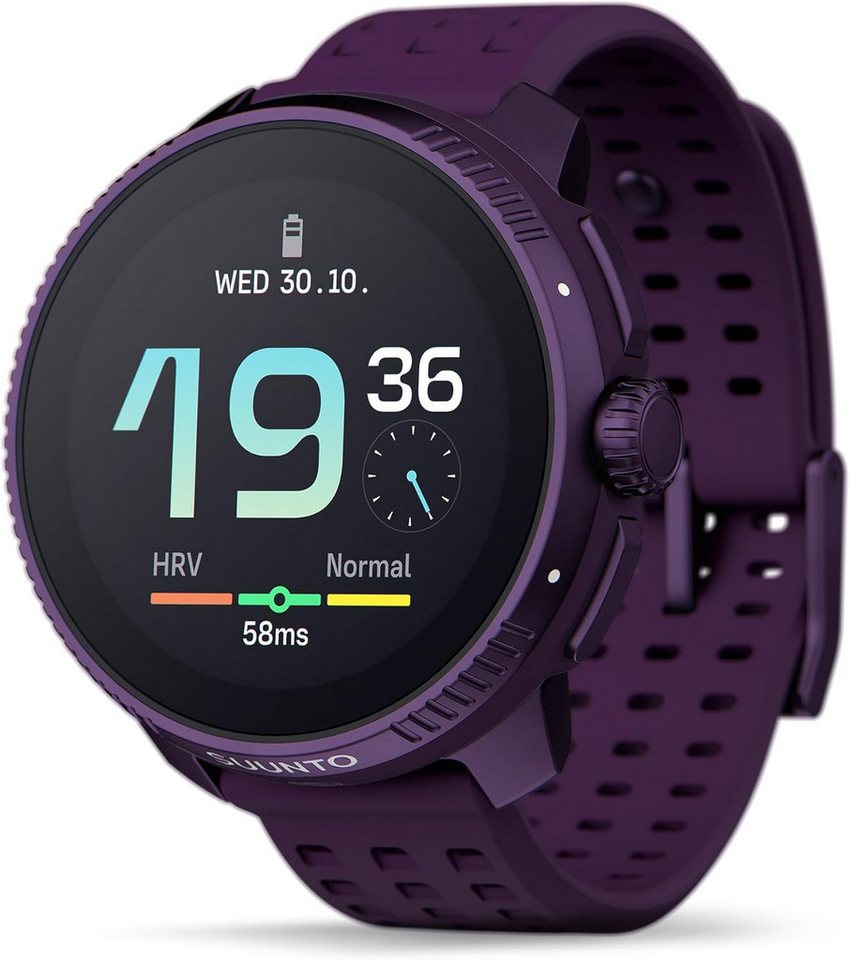Suunto Smartwatch (3,6 cm, android ios), Premium GPS Sportuhr mit AMOLED Display und Dual-Frequenz-Navigation von Suunto