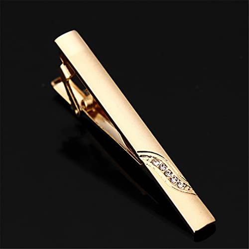 Suwequest Krawattennadel für Männer Gold Kristall Vintage Hochzeit Zubehör Suwequest Krawattennadel für Männer Gold Kristall Vintage Hochzeit Zubehör von Suwequest
