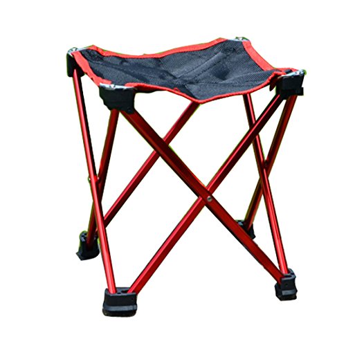 Hi Suyi Ultralight Portable Folding Camping Stühle Hocker für Beach Garden Picknick Outdoor Camp Reisen, Aluminium Alloy Frame, Anti-Tränen Oxford Tuch Abdeckung, Anti-Rutsch-Füße, mit Tragetasche von suyi