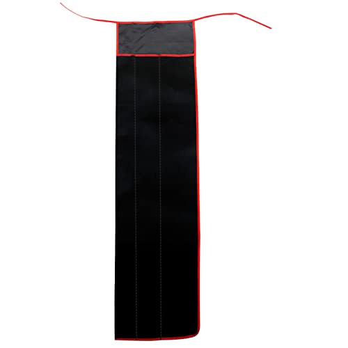 Tragbare Angelruten-Schutzhülle für dicke Angelrutentasche, Aufbewahrungstasche für Angelzubehör, Geschenke, kratzfeste Angelruten-Aufbewahrungstasche, Angelrute, 3 Fächer, 140 cm von Sweeaau