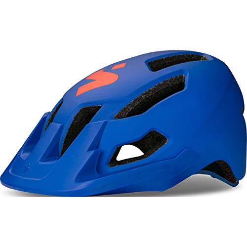 Sweet Protection Dissenter Helmet JR, Matte Race Blue/Cody Orange, SM von Sweet Protection