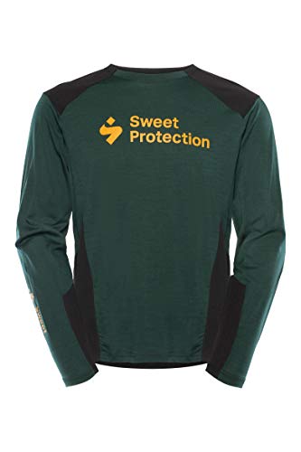 Sweet Protection Herren Hunter Merino Fusion Jersey, Forest Green, XL von Sweet Protection