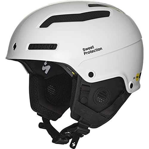Sweet Protection Trooper 2vi MIPS Weiß - Komfortabler robuster Freeride Helm, Größe M-L - Farbe Gloss White von S Sweet Protection