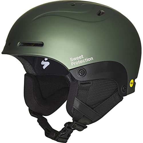 Sweet Protection Unisex-Adult Blaster II MIPS Helmet, Matte Olive Metallic, M von Sweet Protection