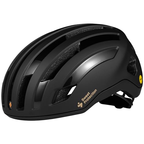 Sweet Protection Unisex-Adult Outrider MIPS Helmet, Black Metallic, S von Sweet Protection