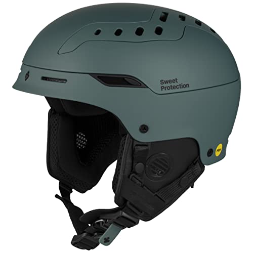 Sweet Protection Unisex-Adult Switcher MIPS Helmet, Matte Sea Metallic, XXL von S Sweet Protection