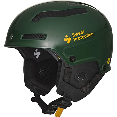 Sweet Protection Unisex-Adult Trooper 2Vi SL MIPS Helmet, Gloss Racing Green, L von Sweet Protection