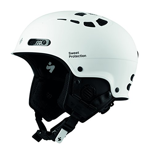 Sweet Protection Unisex – Erwachsene Igniter II Ski/Snowboard Helmet, Satin White, XXL von Sweet Protection