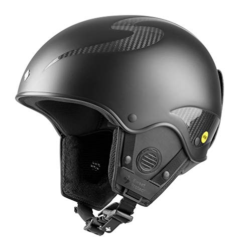 Sweet Protection Unisex – Erwachsene Rooster II MIPS Helmet Ski/Snowboard, Dirt Black, ML von Sweet Protection