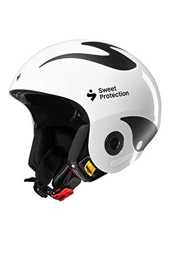 Sweet Protection Unisex – Erwachsene Volata Ski/Snowboard Helmet, Gloss White, XSS von S Sweet Protection