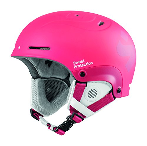 Sweet Protection Unisex Jugend Blaster II JR Ski/Snowboard Helmet, Matte Ruby Red, ML von Sweet Protection