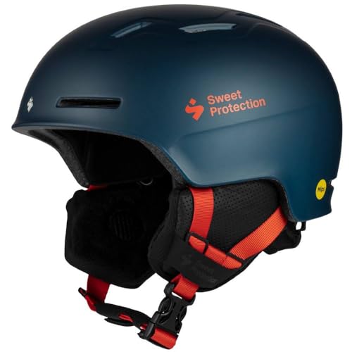 Sweet Protection Unisex-Youth Winder MIPS Helmet JR, Night Blue Metallic, S von Sweet Protection