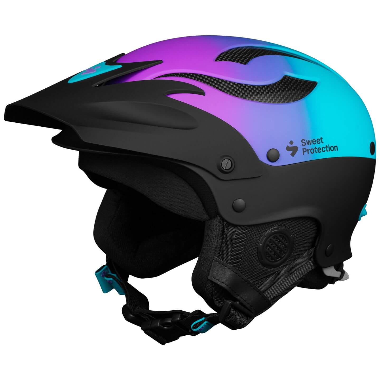 Sweet Rocker Wildwasserhelm - Hyper Violet Fade, L/XL von Sweet Protection