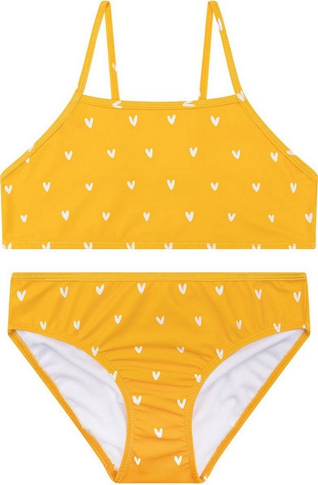 Swim Essentials Bandeau-Bikini Swim Essentials UV-Bikini, für Mädchen orange Herzen Muster 1–12 Jahre von Swim Essentials