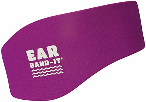 Ear Band-It Neopren-Stirnband - Mittelrosa von Ear Band-It