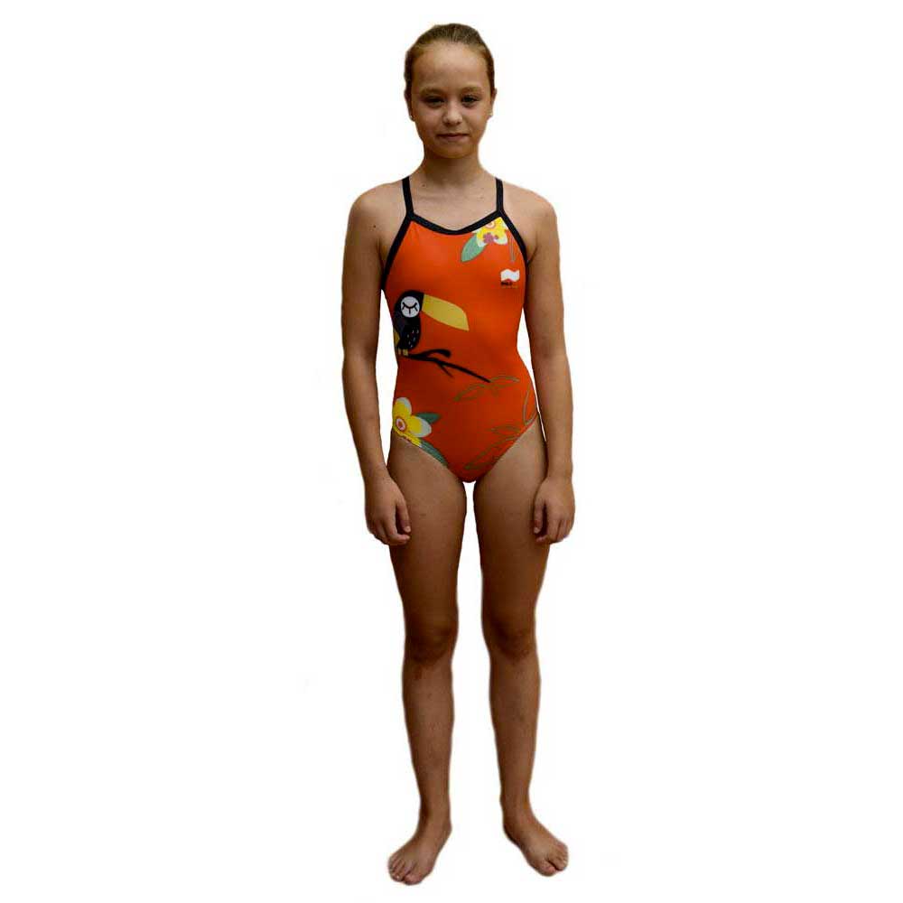 Swimgo Training By Inma Bañegil Swimsuit Orange 9-10 Years Mädchen von Swimgo