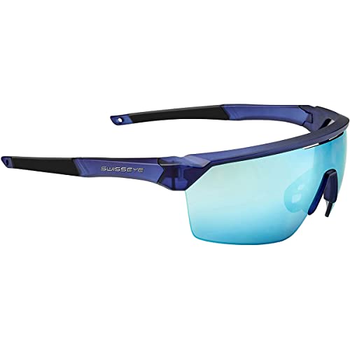 Swiss Eye Sprint Sportbrille, cryst. dark blue matt-black von SWISSEYE