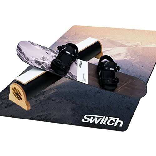 Switch Boards Jibbing Board PRO + Training Bindungen + Jibbing Rohr + Training Matte von Switch Boards