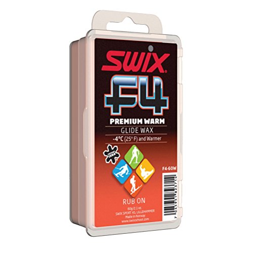 Swix F4 Glidewax Warm 60 g w/Cork von Swix