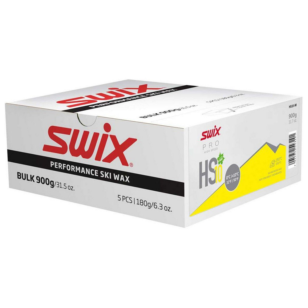 Swix Hs10 0ºc/+10ºc 900 G Board Wax Gelb von Swix