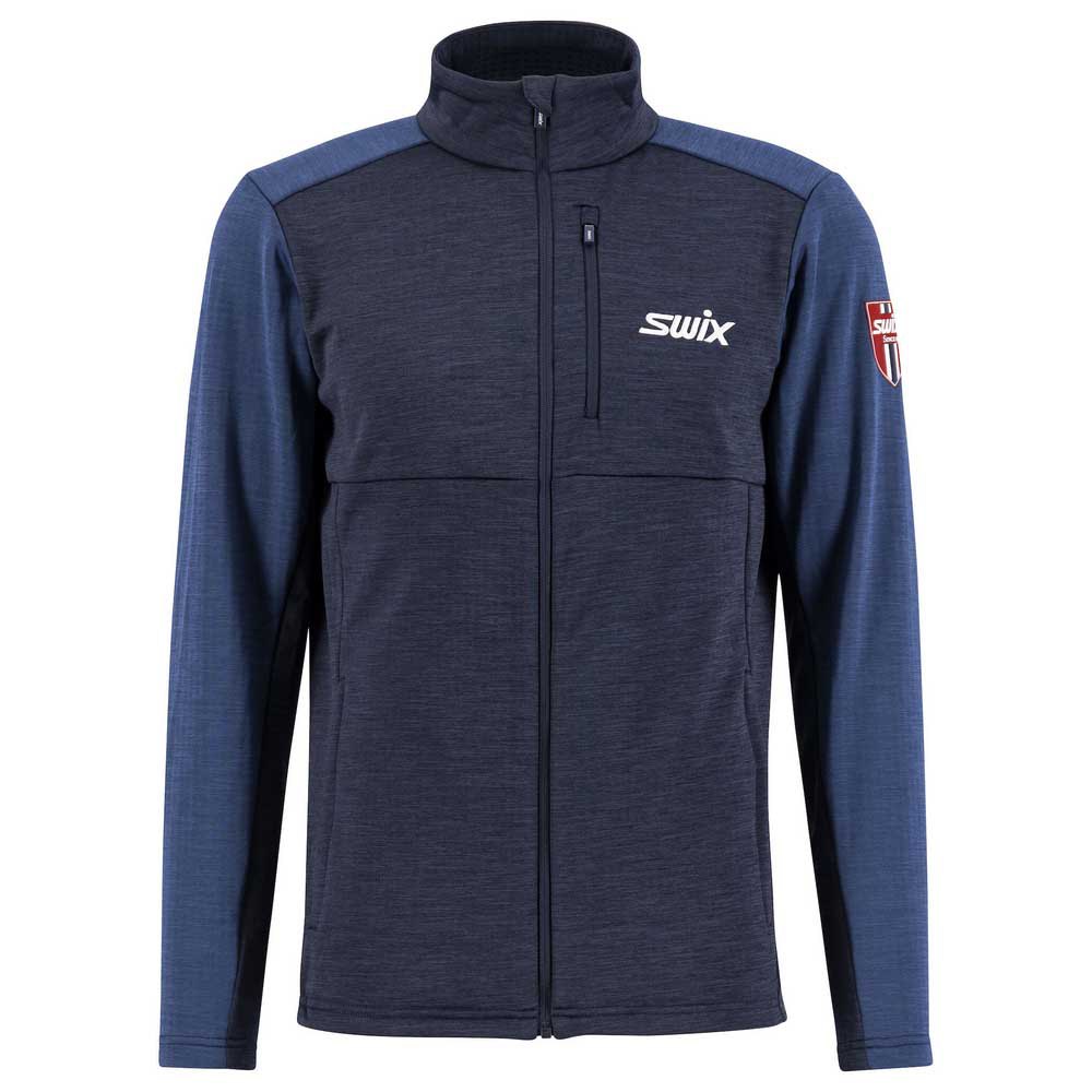 Swix Infinity Long Sleeve T-shirt Blau S Mann von Swix