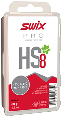 Swix HS08-6 Wachs, rot-pink, 60g von Swix