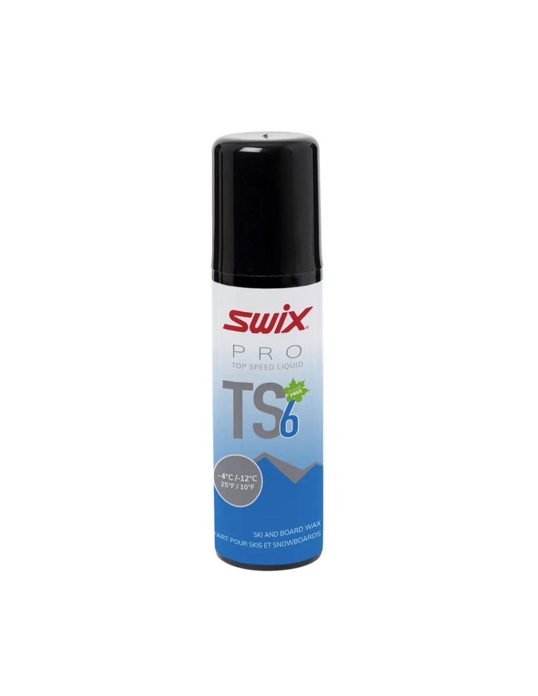 Swix TS6 Liquid Blue, -4°C/-12°C 50ml Wachsart - Flüssigwachs, Wachsfarbe - Universal/Transparent, Wachs Swix - -6° bis -12°, Wachsqualität - High Performance, von Swix