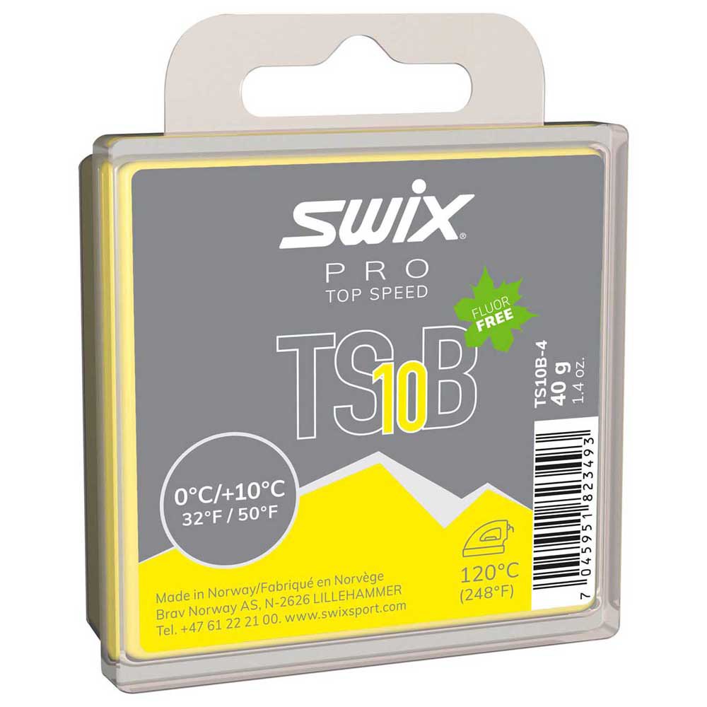Swix Ts10 0ºc/+10ºc 40 G Board Wax Grau von Swix