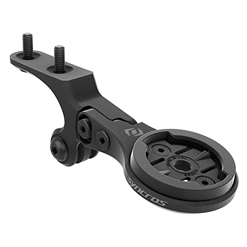 Syncros Front Mount iC Aero iM Computer Halterung für Garmin/Wahoo/Actioncam schwarz: Größe: S von Syncros