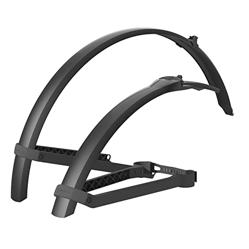Syncros Schutzblech-Set Für MTB Schwarz - Leichtes hochwertiges Mountainbike Schutzblech-Set, Größe 27.5" - Farbe Black von Syncros