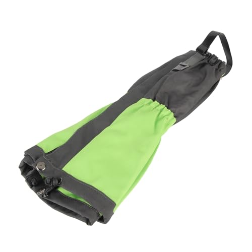 Syrisora ​​1 Paar Wasserdichte Outdoor-Sport-Kletter-Wander-Legging-Gamaschen Schuhstiefel-Abdeckungs-Bein-Gamaschen Wasserdichte und Verstellbare Schneegamaschen (Grün) von Syrisora