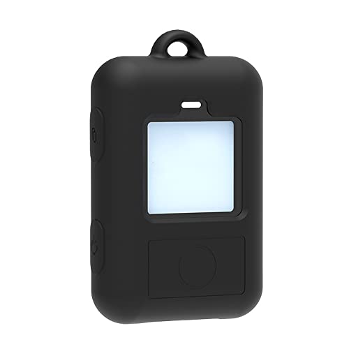 Szaerfa Silikon-Schutzhülle für GPS Smart-Fernbedienung für Insta360 X2/X3/RS,staubdichte und sturzsichere Schutzhülle Zubehör für Action-Kamera (Schwarz) von Szaerfa