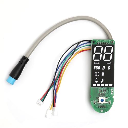 Szwaldaper Bluetooth-Dashboard, for Xiaomi, M365 Pro /1S Pro 2 Elektroroller mit Schutzabdeckung Display-Upgrade-Reparaturteile Displaybildschirm für Elektroroller(1s-Pro 2) von Szwaldaper