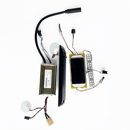 Szwaldaper Crystal Display & Controller, for Kugoo, S1 S2 Elektroroller, geeignete universelle 36-V-Controller-Teile for Elektro-Skateboards Displaybildschirm für Elektroroller(1 Set) von Szwaldaper