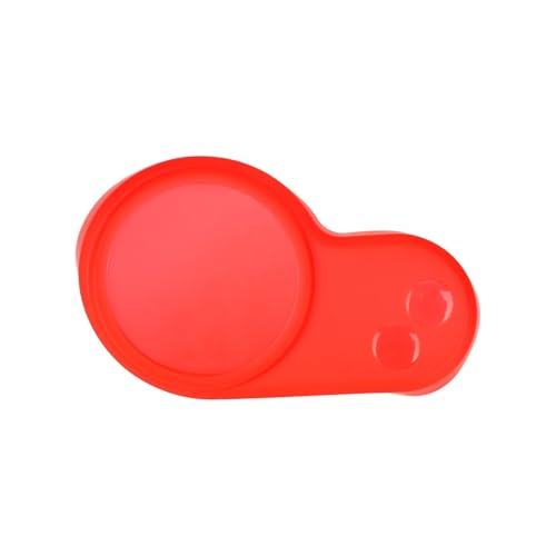 Szwaldaper Silikonabdeckung, for Kugoo, M4 Elektroroller Kaboo LCD-Display wasserdichte transparente Schutzkappe Instrumententafel Displaybildschirm für Elektroroller(Red) von Szwaldaper
