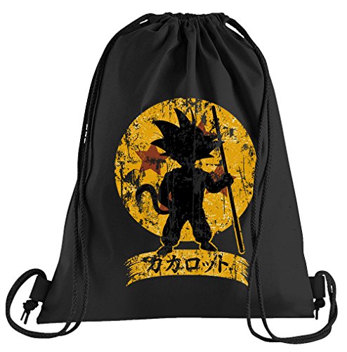 T-Shirt People Super Son Goku Sportbeutel – bedruckter Beutel – eine schöne Sport-Tasche Beutel mit Kordeln von T-Shirt People