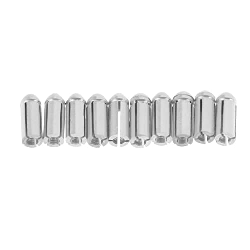 TOOYFUL 10pcs Eloxierte Aluminiumlegierung Saver Protectors Darts Zubehör, Silber von TOOYFUL