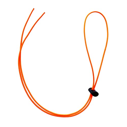 T TOOYFUL Elastic Shock Cord Schwimmbrille Scuba Dive Mask Strap Zubehör - Orange von TOOYFUL