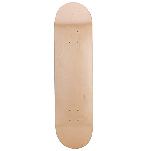 T best Skateboard Deck, Blank Double-Warped Skateboard Deck Konkaves Board Zubehör für Skate Scooter von T best