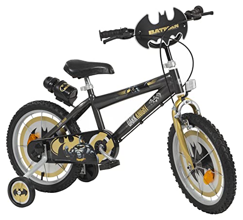 16 Zoll Disney Kinder Jungen Fahrrad Kinderfahrrad Jungenfahrrad Kinderrad Rad Bike Batman Schwarz 16913 von T&Y Trade