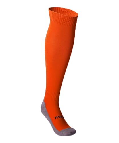 T1TAN Fußball Stutzen - Herren, Damen und Kinder - Farbe orange - Größe 39-42 von T1TAN
