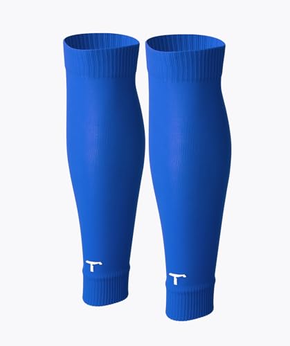 T1TAN Fußball Tube Stutzen - Herren, Damen und Kinder - Farbe blau - Größe 39-42 von T1TAN