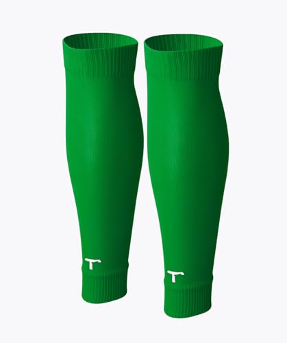 T1TAN Fußball Tube Stutzen - Herren, Damen und Kinder - Farbe grün - Größe 39-42 von T1TAN