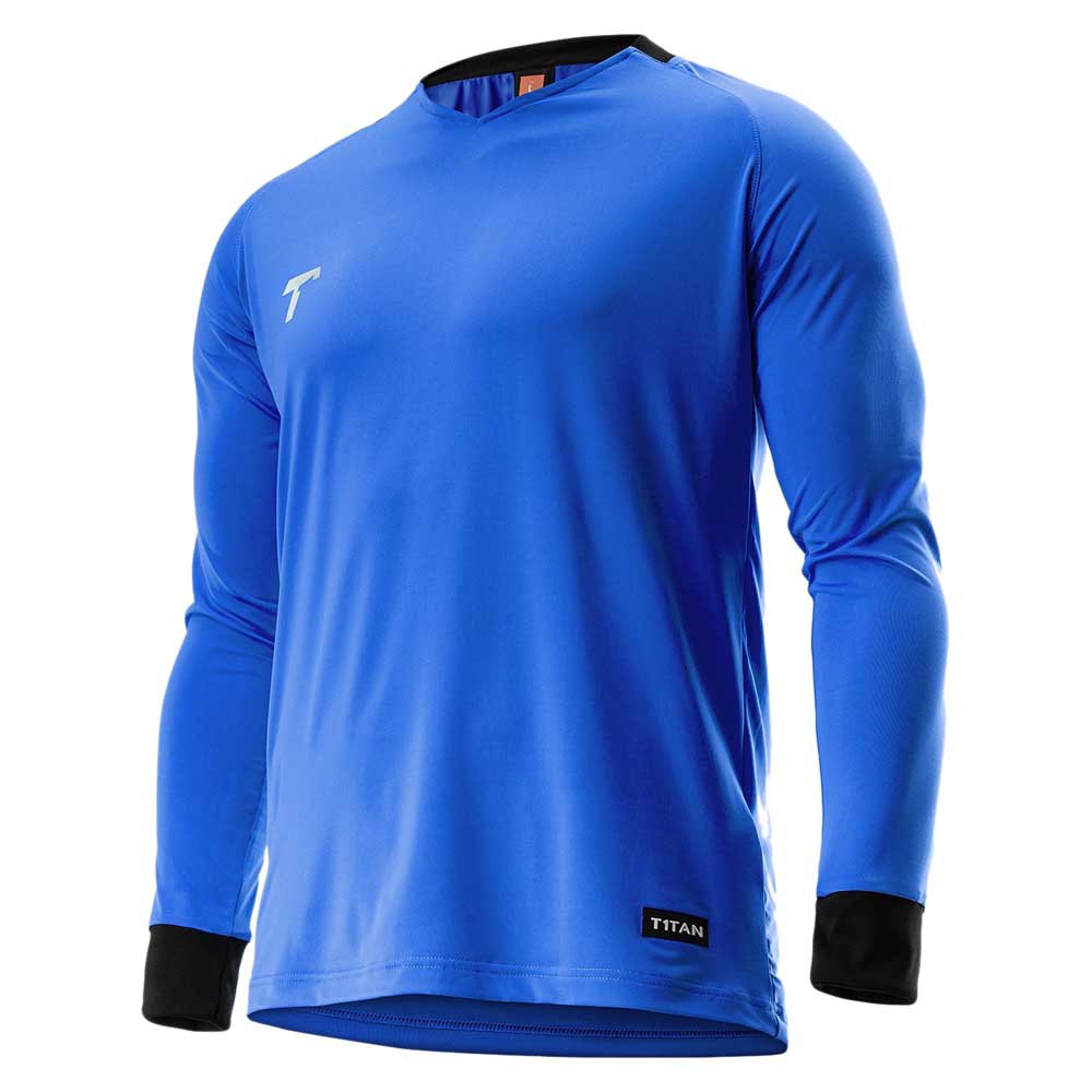 T1tan Goalkeeper Long Sleeve T-shirt Blau 2XL Mann von T1tan